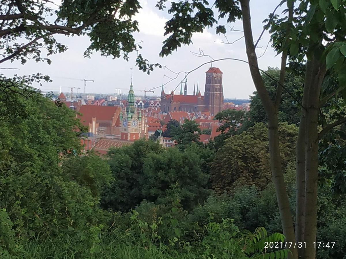 Apartament Przy Parku Srodmiescie Danzica Esterno foto