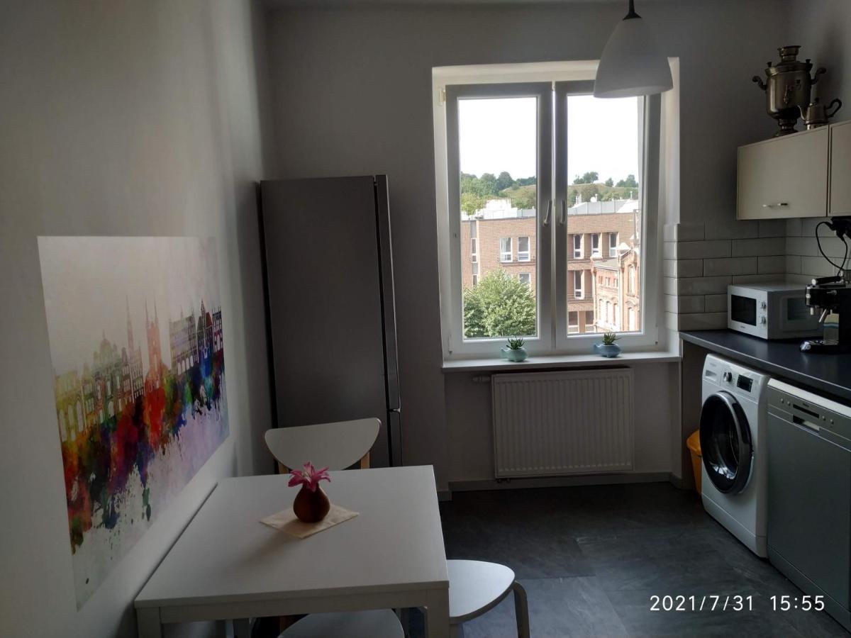 Apartament Przy Parku Srodmiescie Danzica Esterno foto